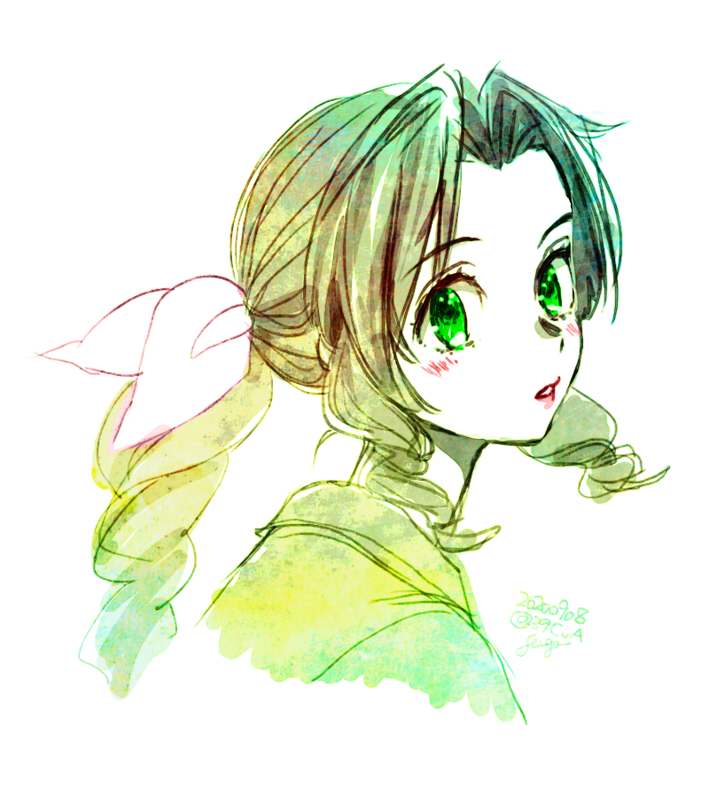Aerith Gainsborough (Final Fantasy) Rule 34 Image