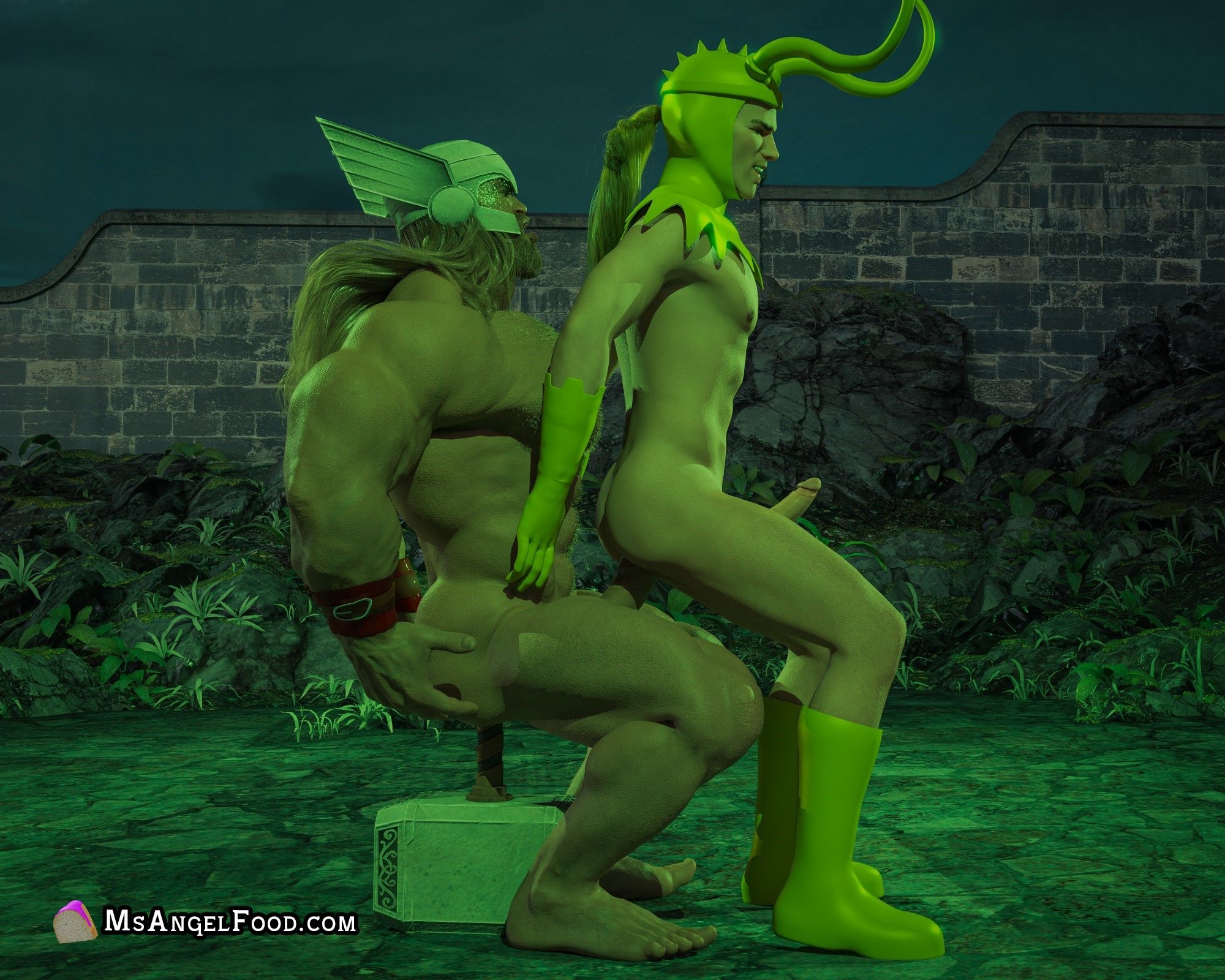 Loki (Marvel) Rule 34 Image