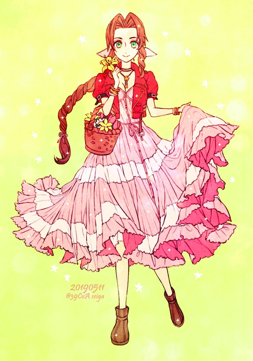 Aerith Gainsborough (Final Fantasy) Rule 34 Image