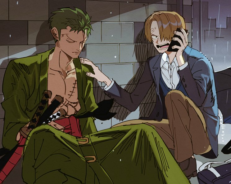 Roronoa Zoro (One Piece) Rule 34 Image