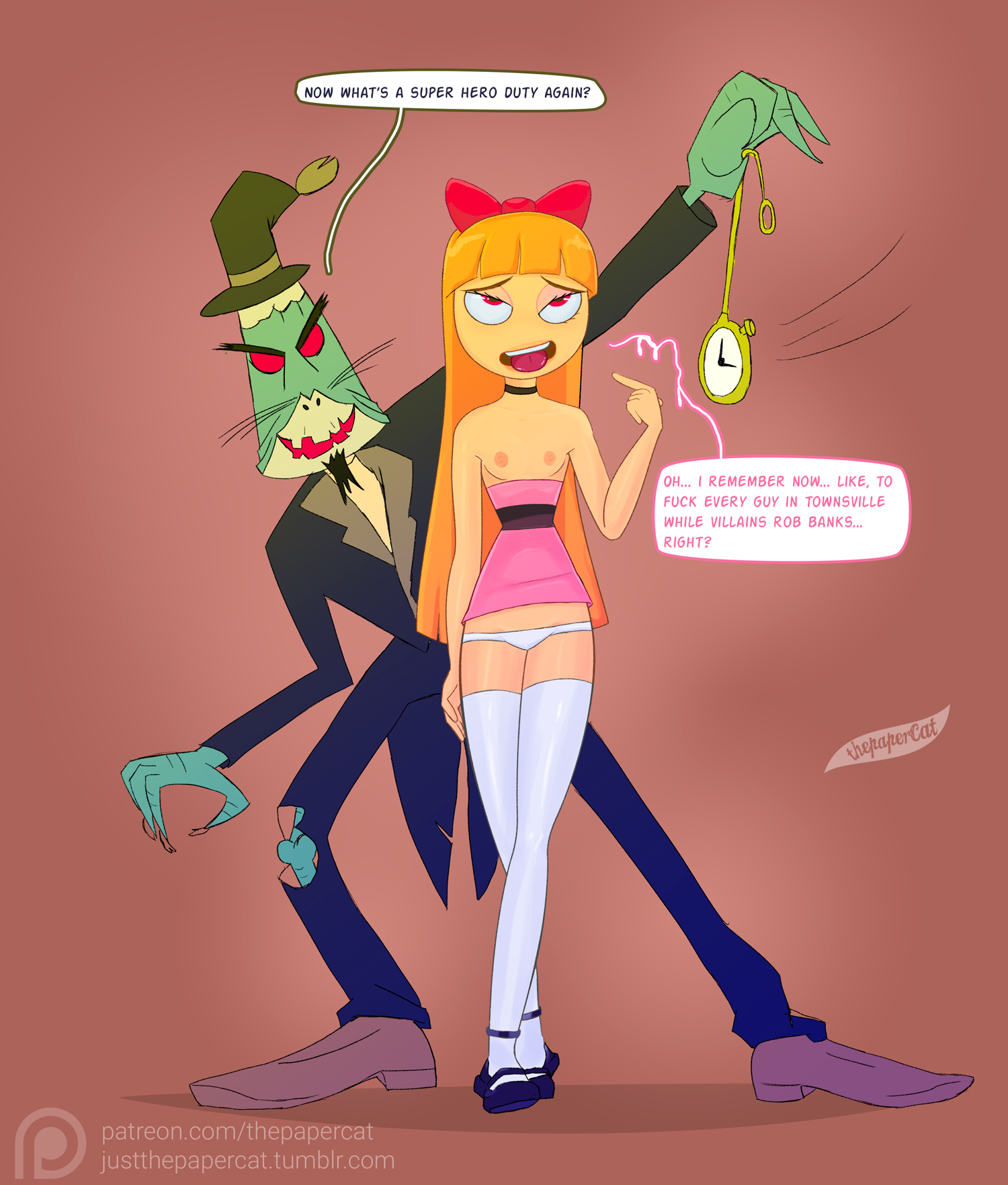 Blossom (Powerpuff Girls) Rule 34 Image