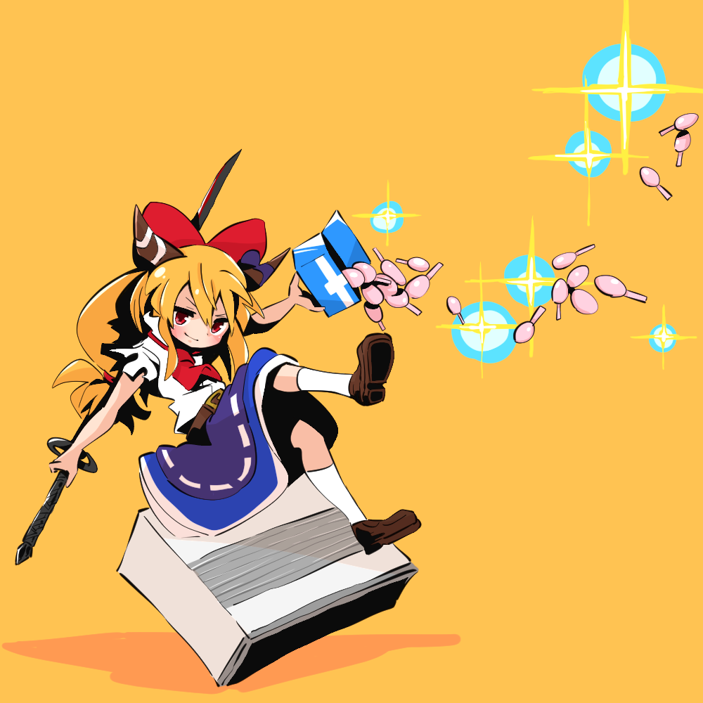 Ibuki Suika (Cookie (Touhou)) Rule 34 Image