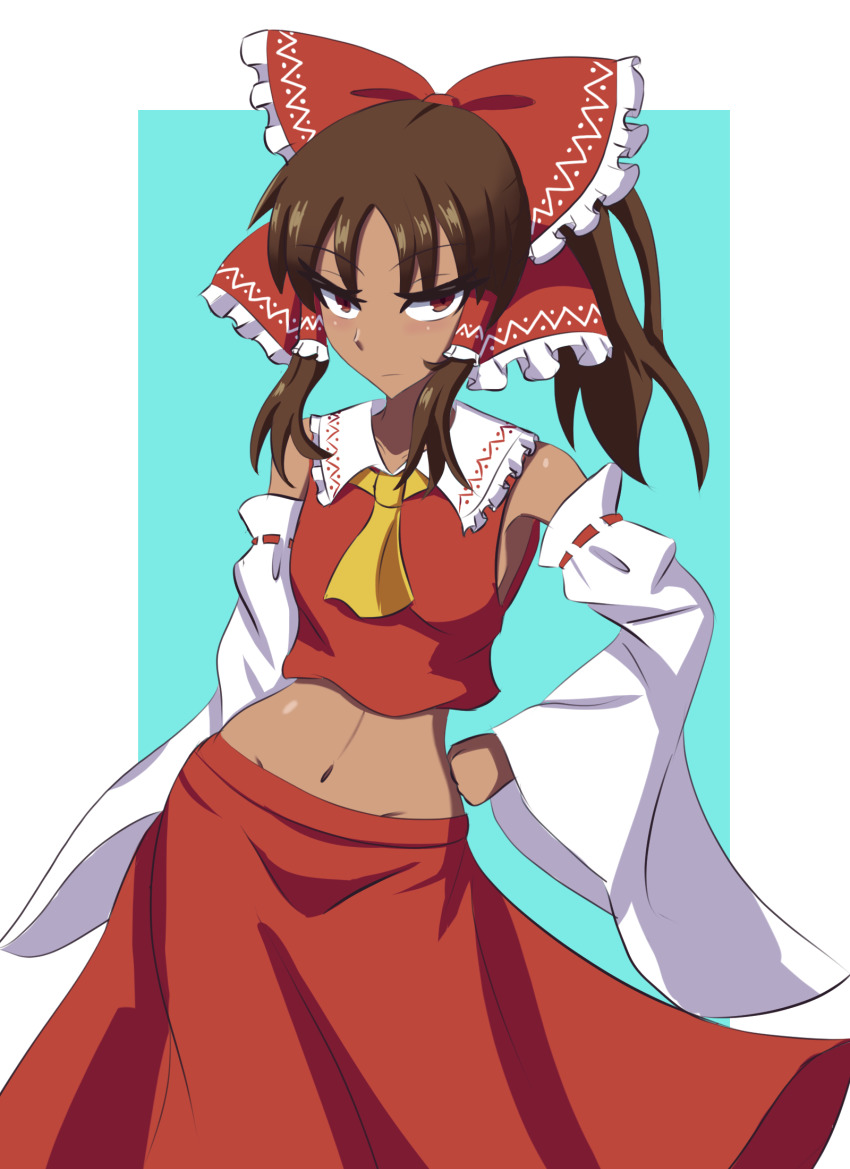 Hakurei Reimu (Touhou) Rule 34 Image