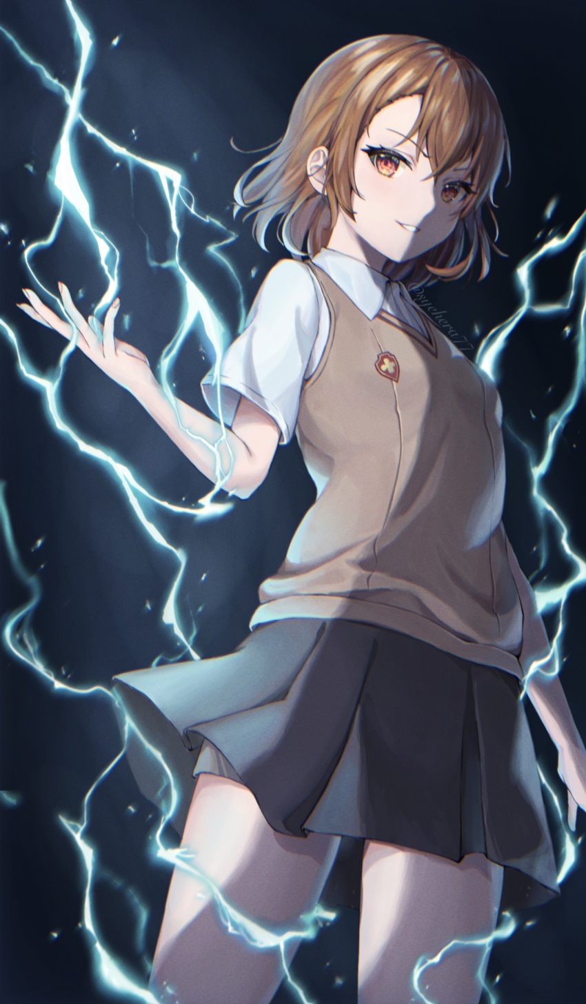 Misaka Mikoto (Toaru Kagaku No Railgun) Rule 34 Image