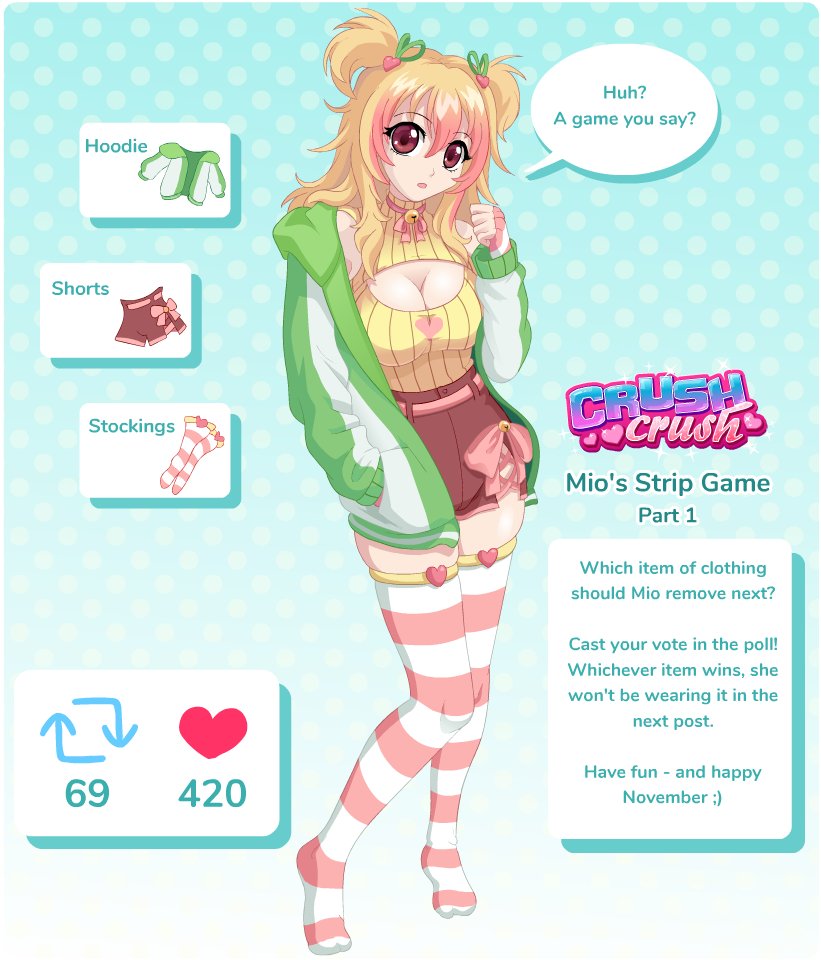 Mio (Crush Crush) Rule 34 Image
