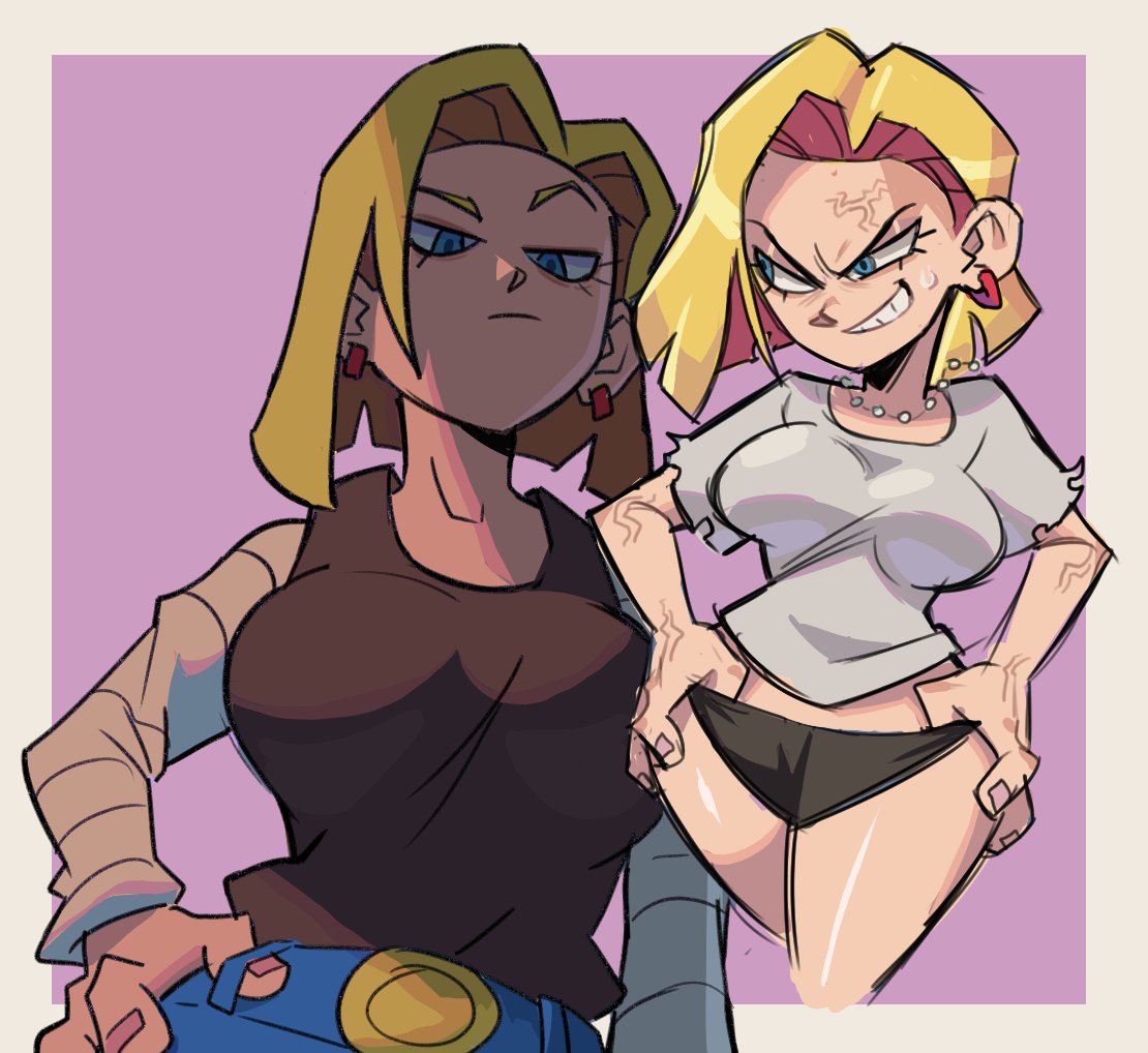 Android 18 (Dragon Ball) Rule 34 Image