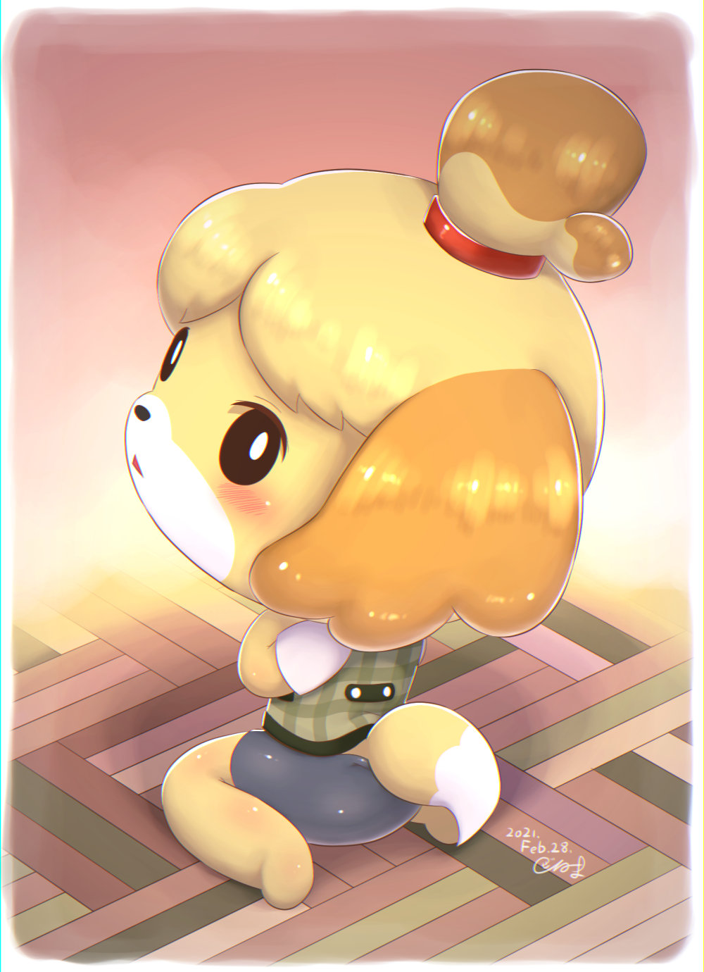 Isabelle (Animal Crossing) Rule 34 Image