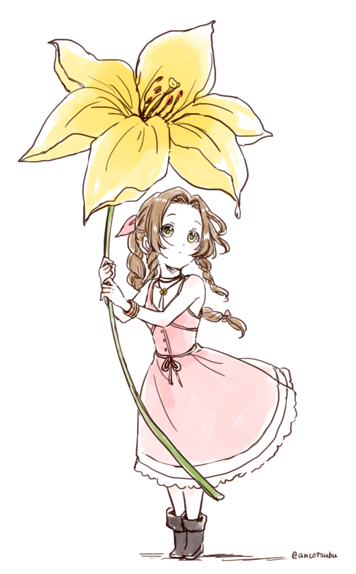 Aerith Gainsborough (Final Fantasy) Rule 34 Image