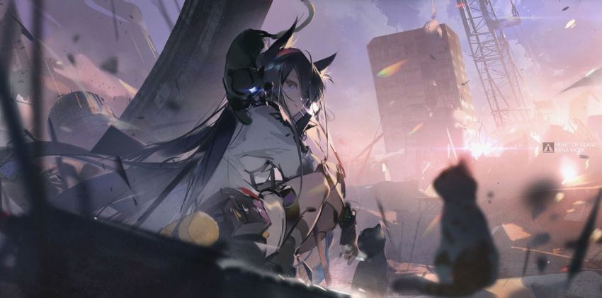 Blaze (Arknights) Rule 34 Image