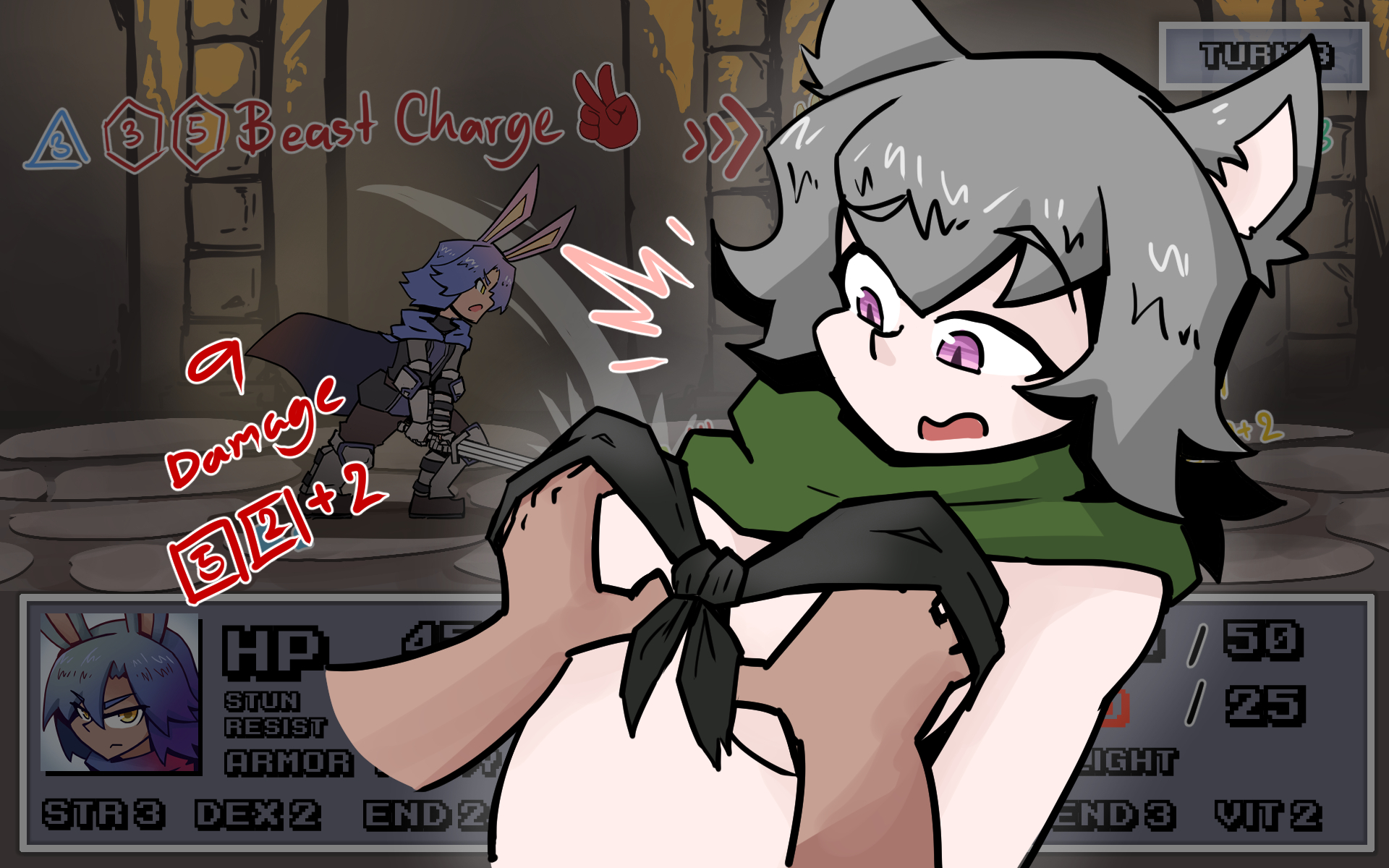 Bunny Boy The Swordman Rabbit (Juztplay) Rule 34 Image