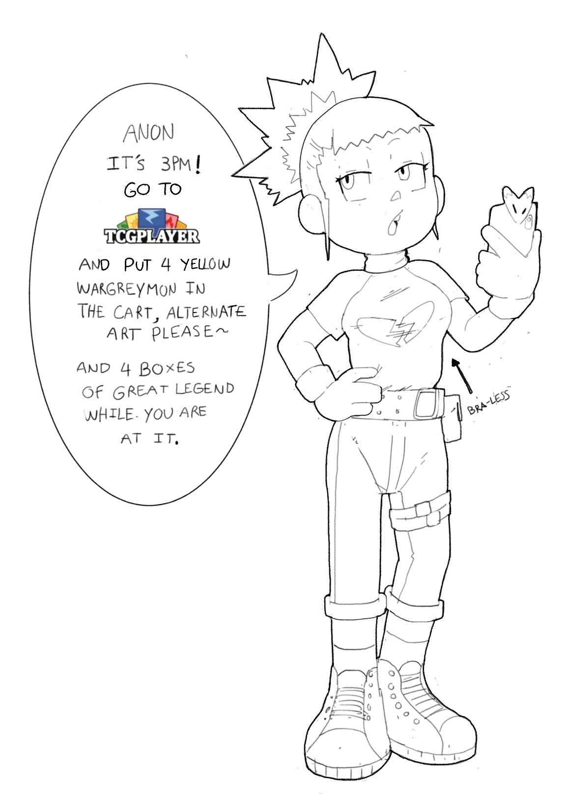 Makino Ruki (Digimon) Rule 34 Image