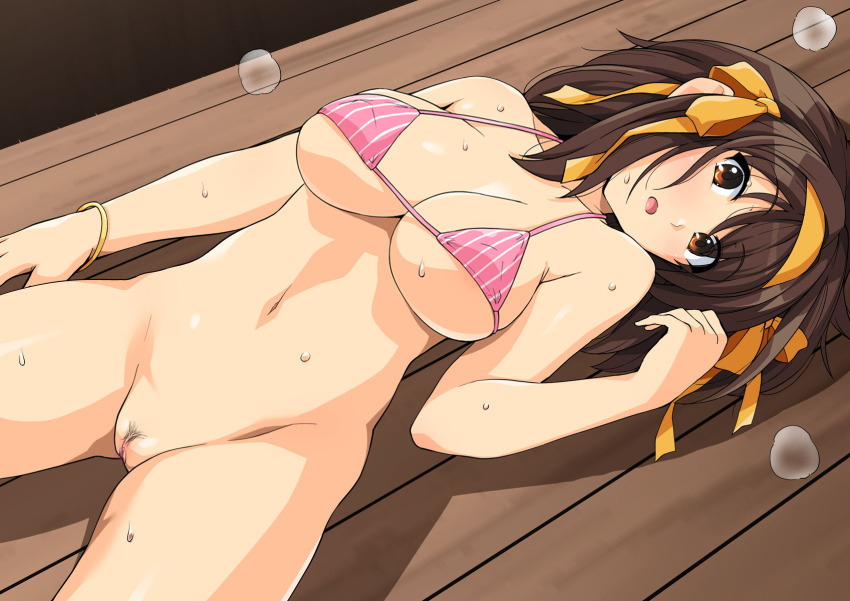 Suzumiya Haruhi (Suzumiya Haruhi No Yuuutsu) Rule 34 Image
