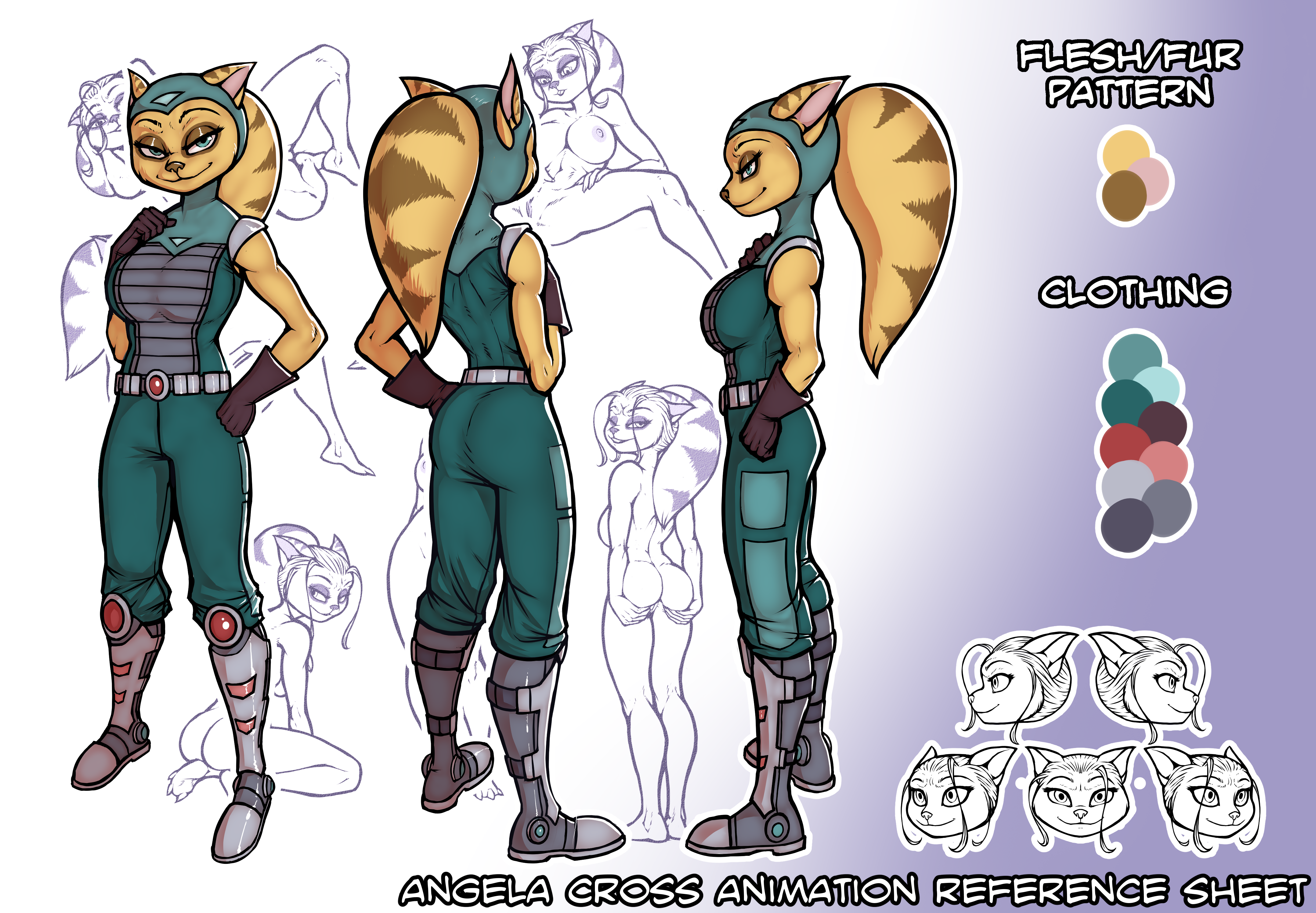 Angela Cross (Ratchet And Clank) Rule 34 Image