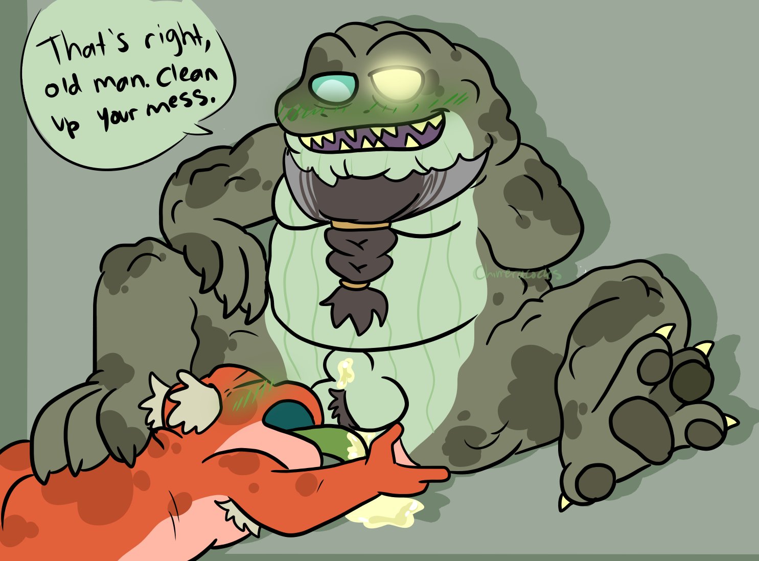 Captain Grime (Amphibia) Rule 34 Image