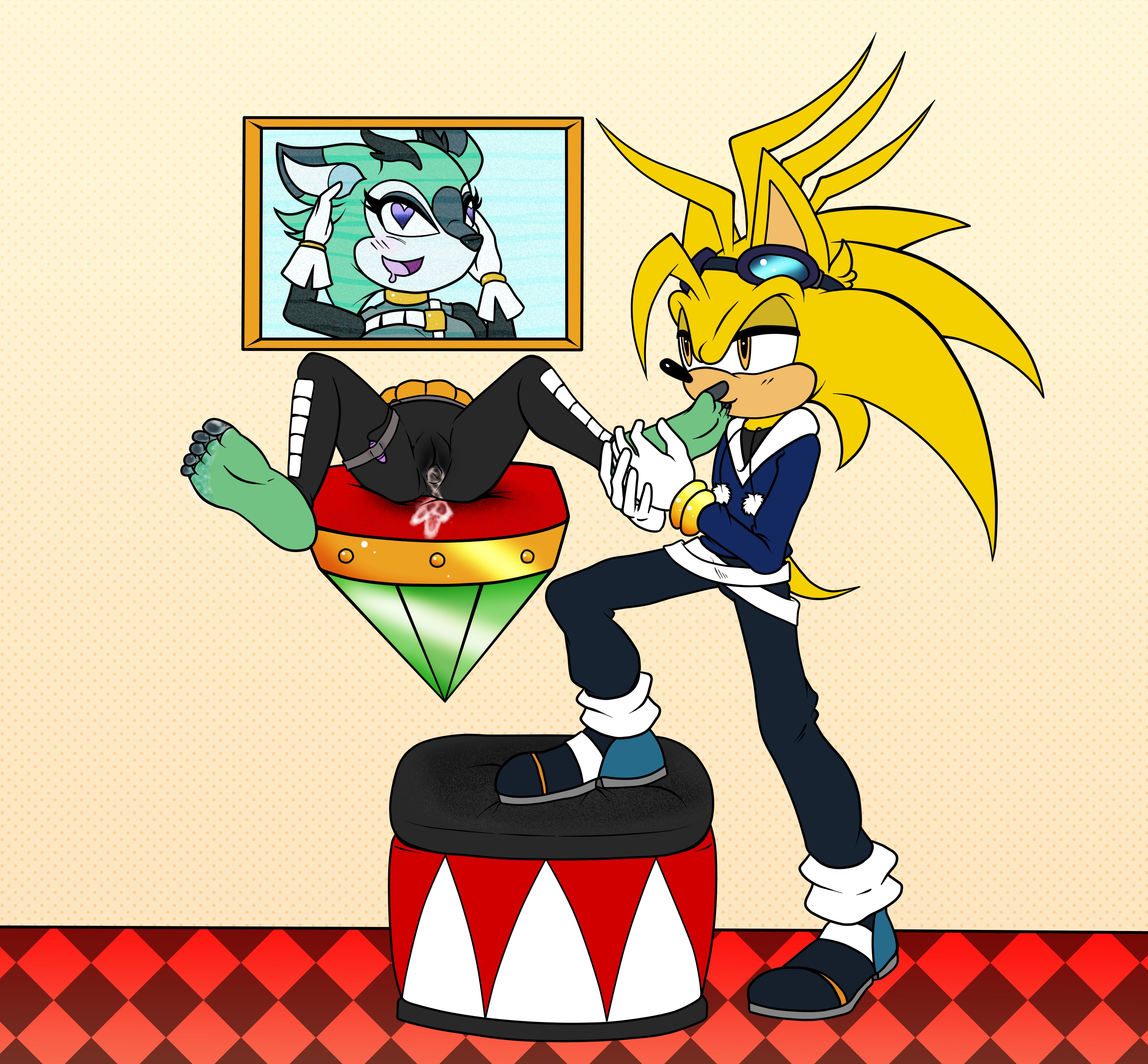 Clove The Pronghorn (Sonic (Series)) Rule 34 Image