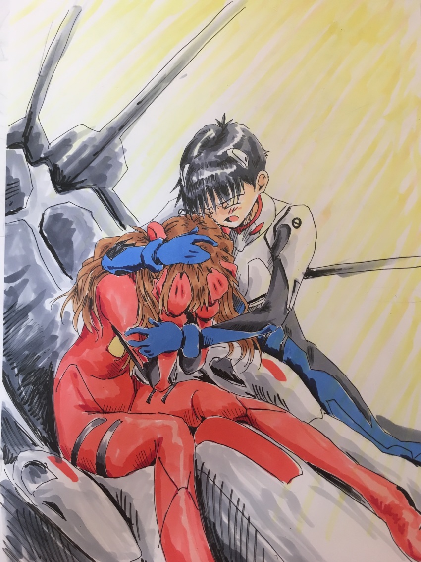 Ikari Shinji (Neon Genesis Evangelion) Rule 34 Image