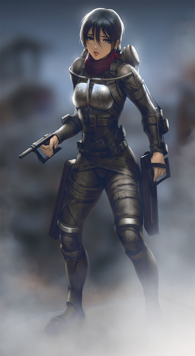 Mikasa Ackerman (Infi) Rule 34 Image