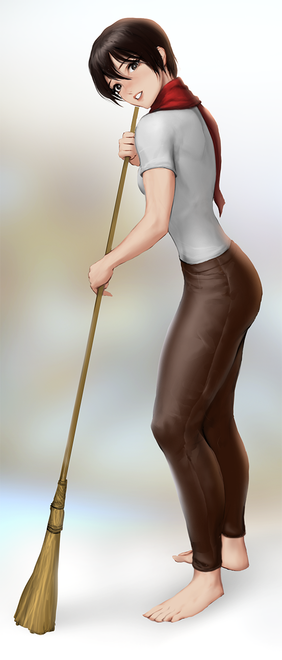 Mikasa Ackerman (Infi) Rule 34 Image