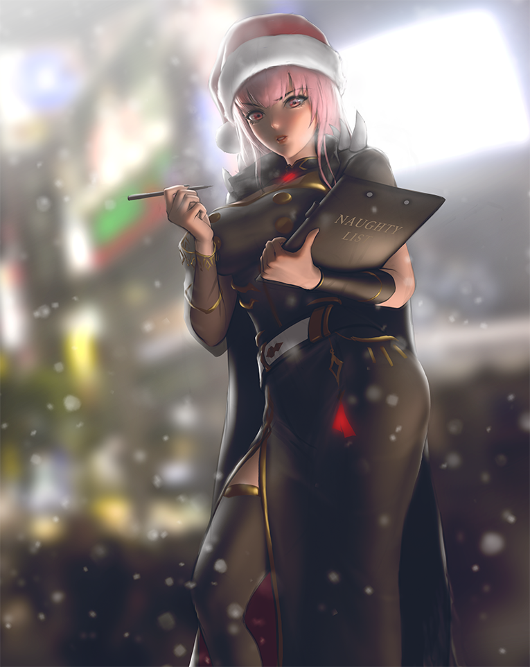 Mori Calliope (Christmas) Rule 34 Image