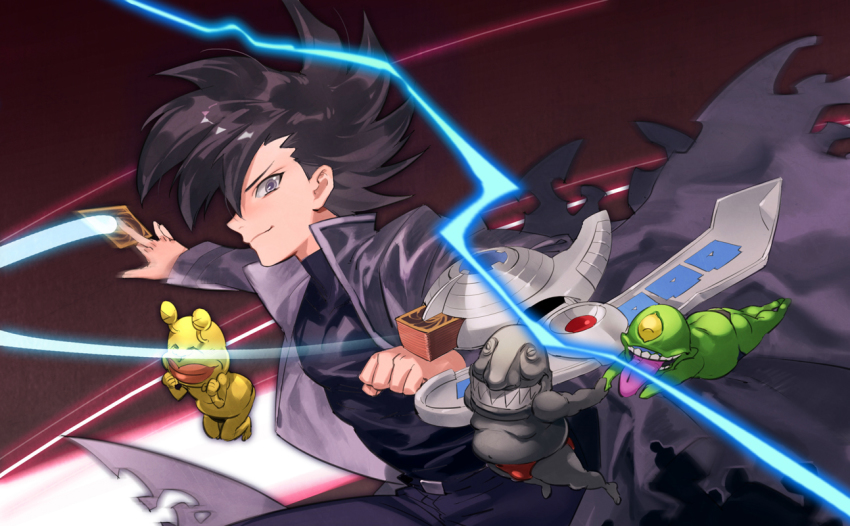 Manjoume Jun (Ojama Black) Rule 34 Image