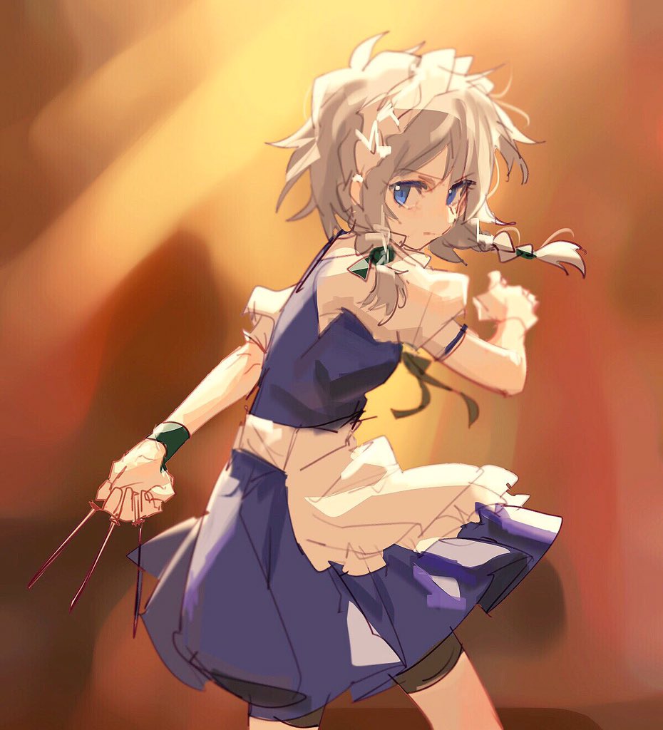 Izayoi Sakuya (Touhou) Rule 34 Image