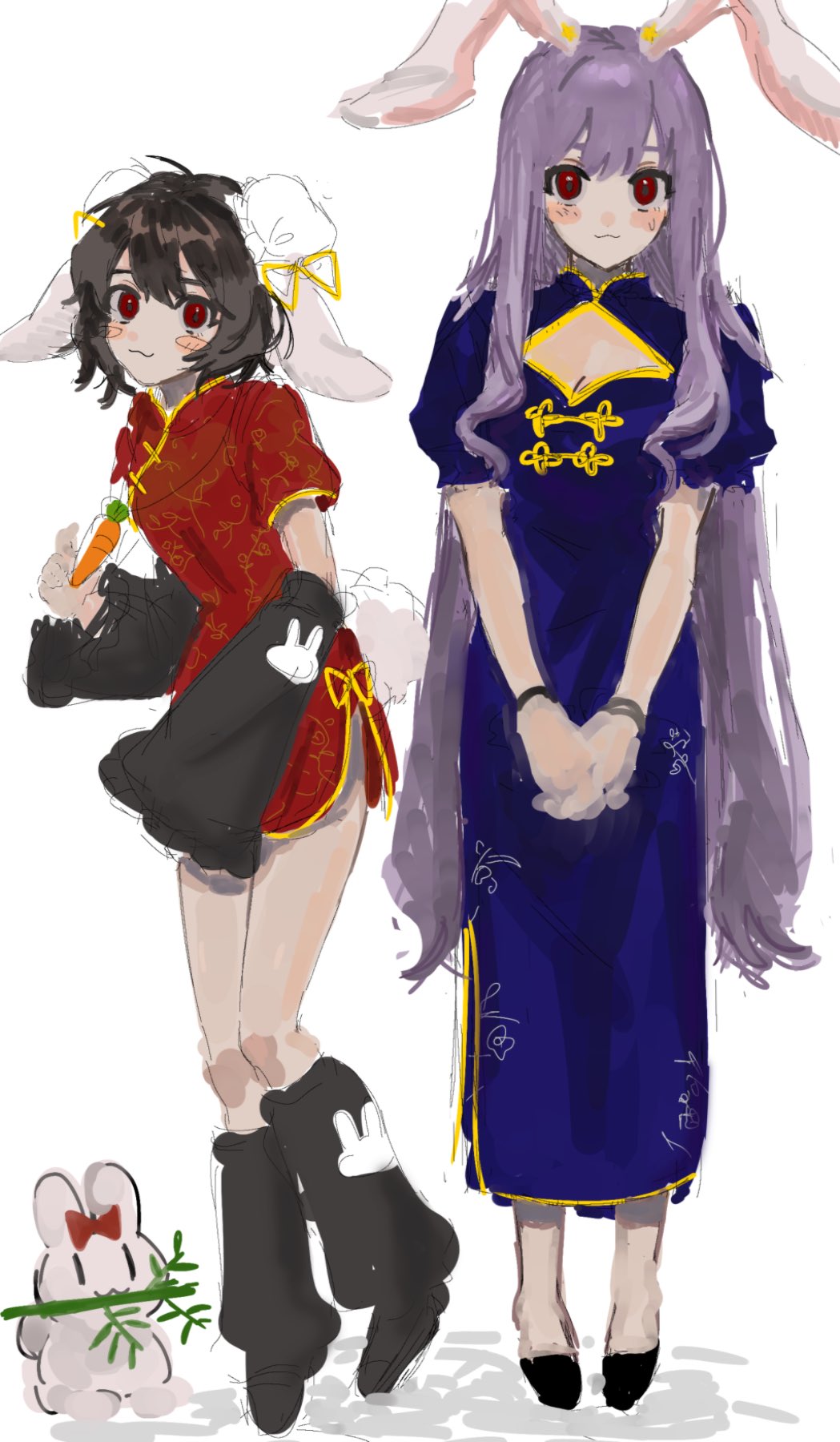 Inaba Tewi (Touhou) Rule 34 Image