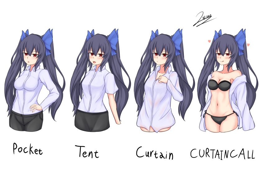 Noire (Neptunia) Rule 34 Image
