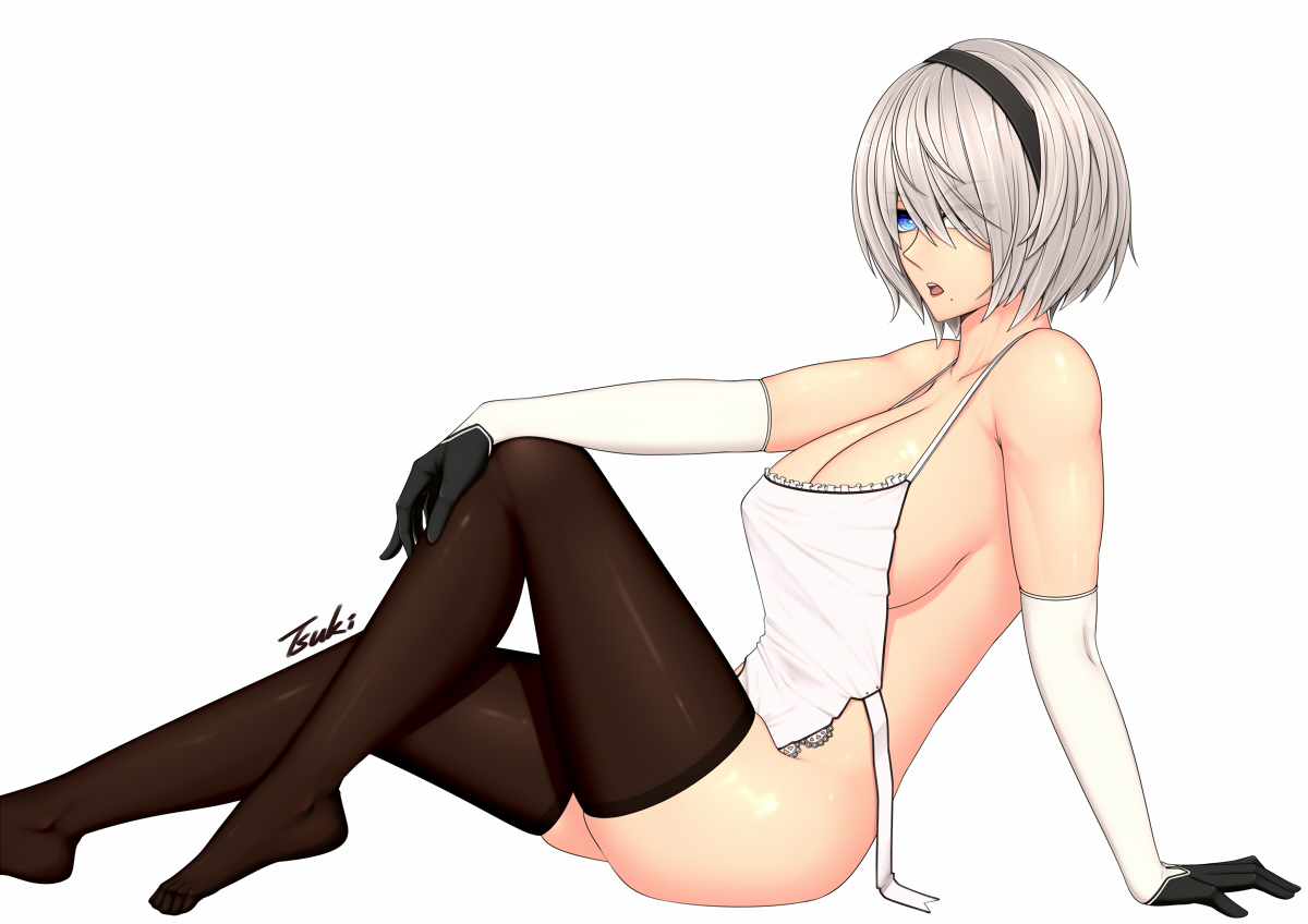 Yorha 2b (Nier) Rule 34 Image