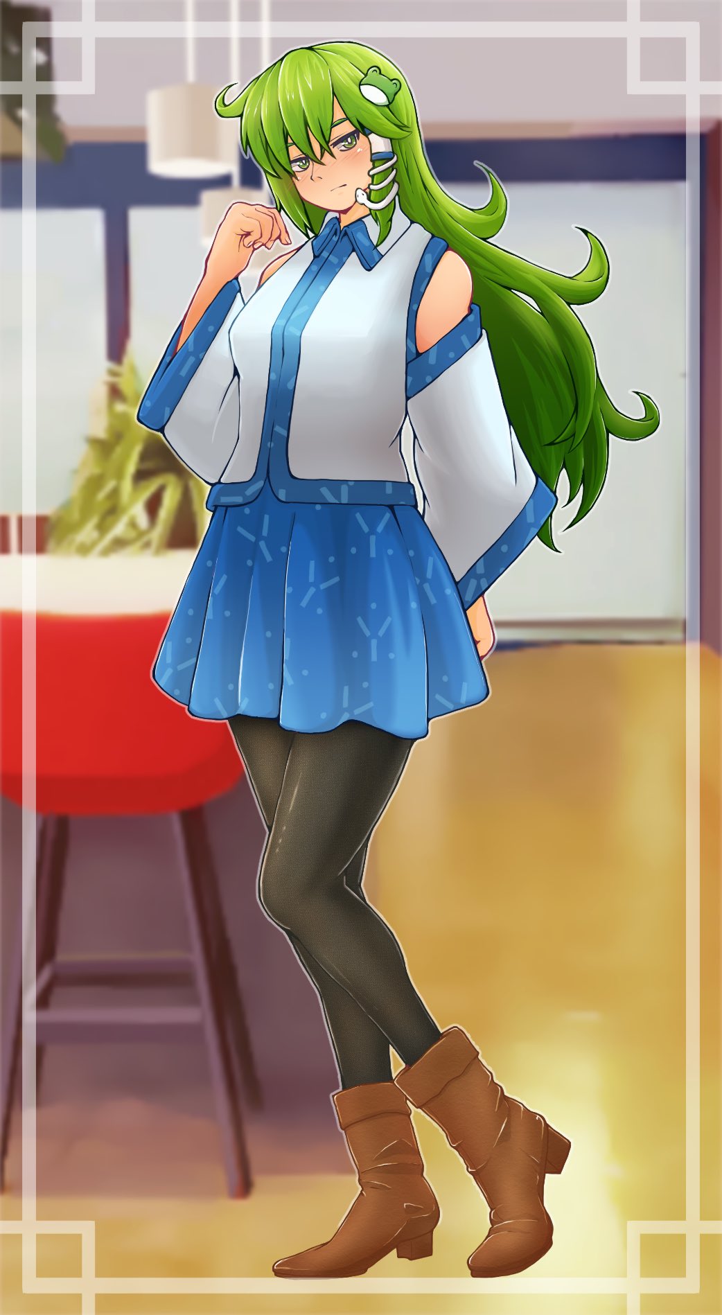 Kochiya Sanae (Touhou) Rule 34 Image