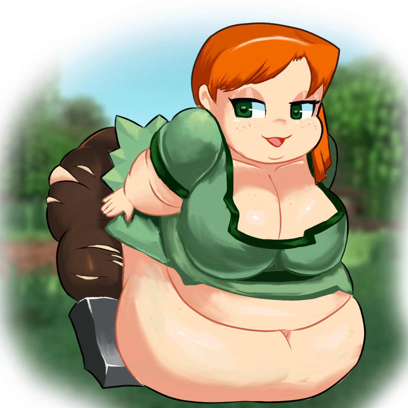 Alex (Minecraft) Rule 34 Image