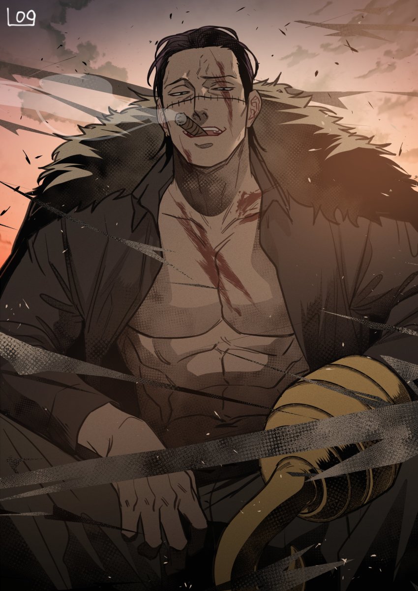 Crocodile (One Piece) Rule 34 Image