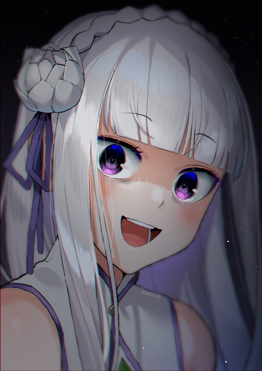 Emilia (Re:Zero) Rule 34 Image