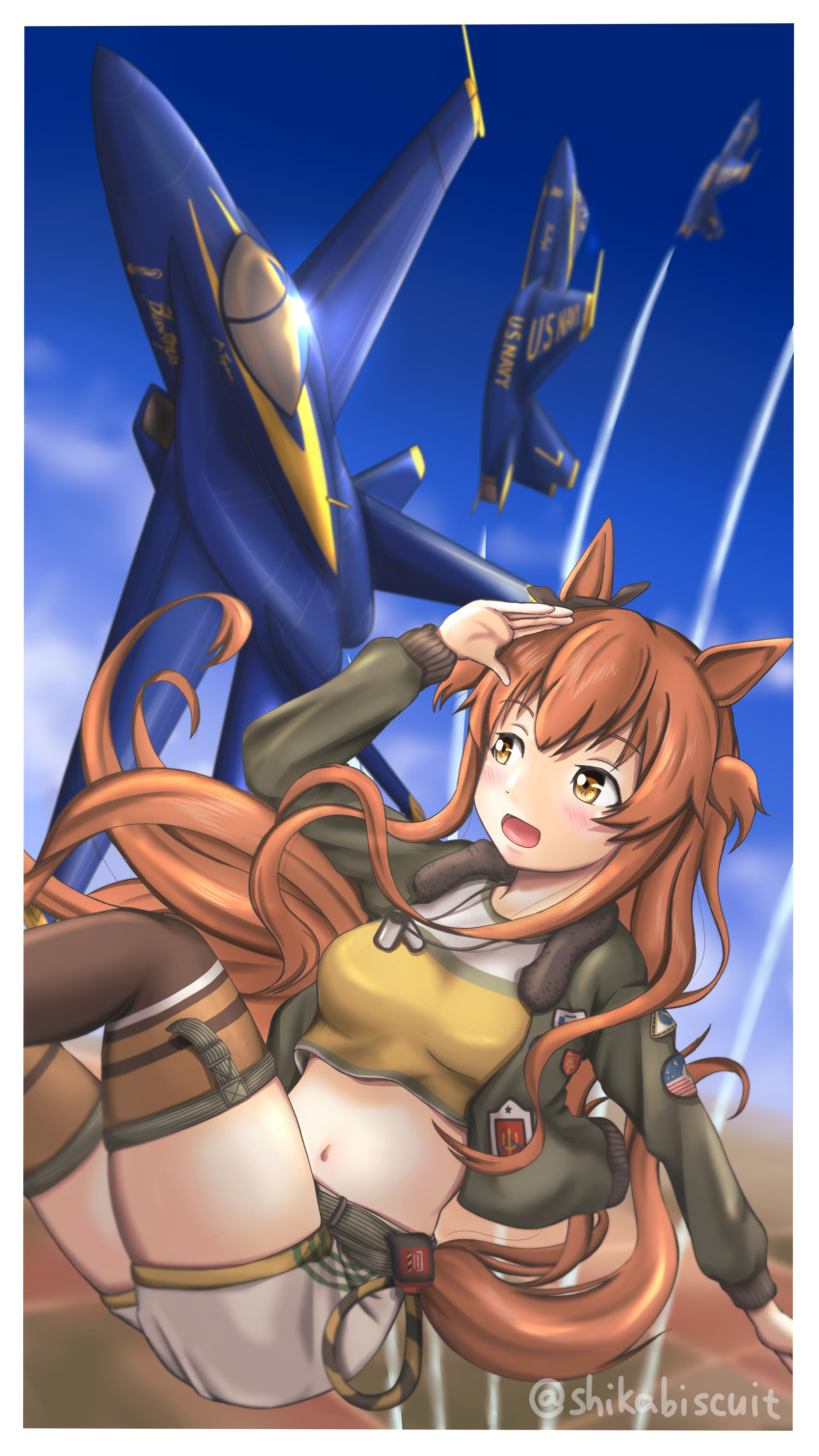 Mayano Top Gun (Scramble Zone) (Umamusume) Rule 34 Image