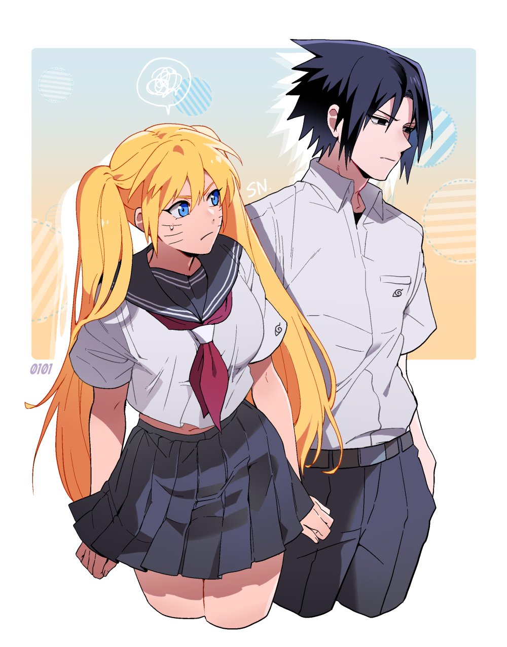 Uchiha Sasuke (Naruto (Series)) Rule 34 Image