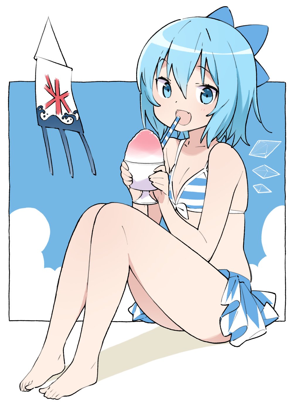 Cirno (Touhou) Rule 34 Image