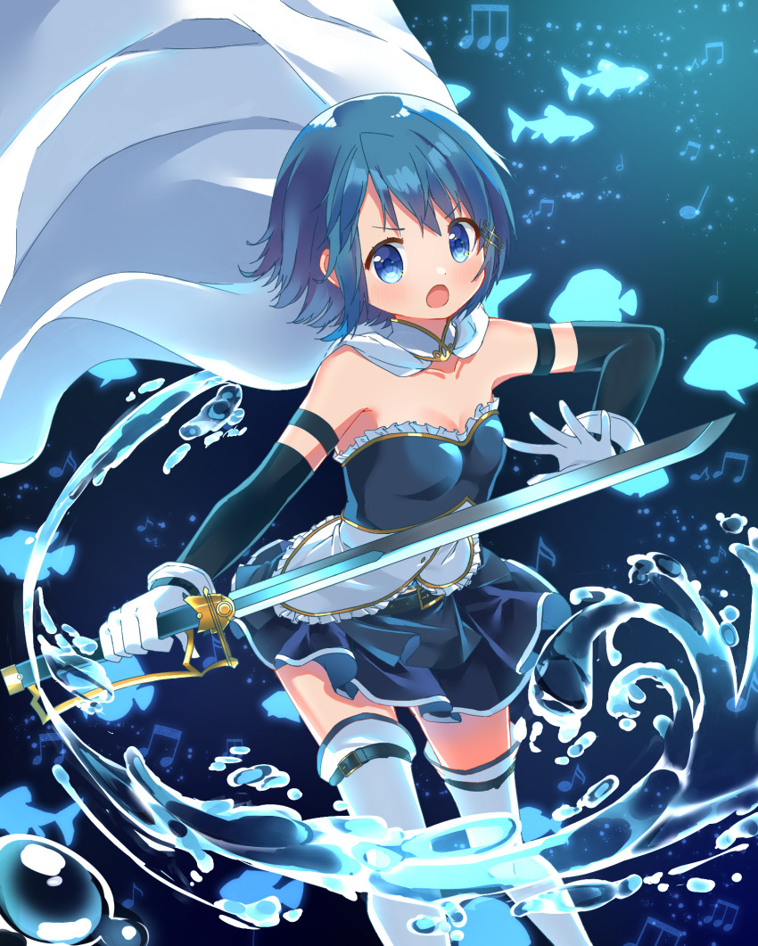 Miki Sayaka (Mahou Shoujo Madoka Magica) Rule 34 Image