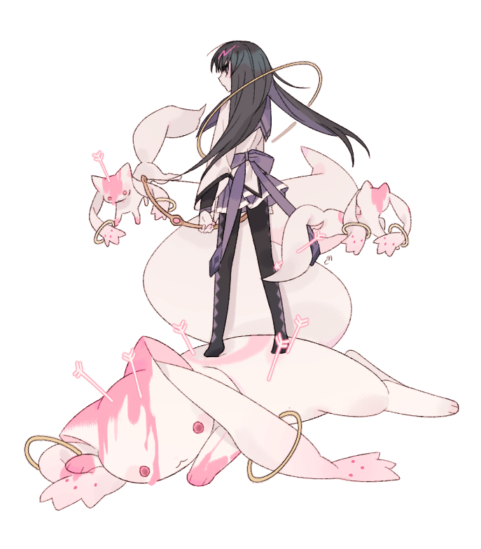 Akemi Homura (Kyubey) Rule 34 Image