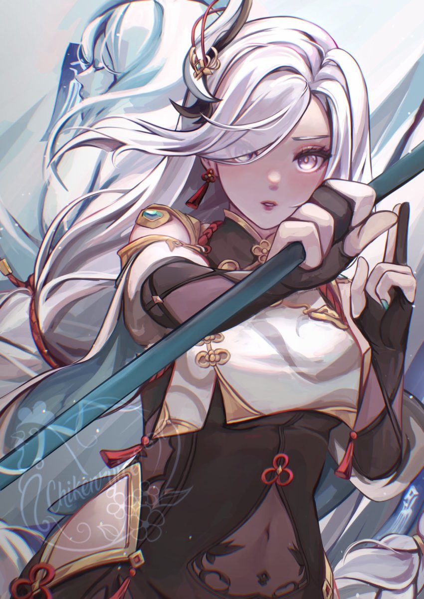 Shenhe (Genshin Impact) Rule 34 Image