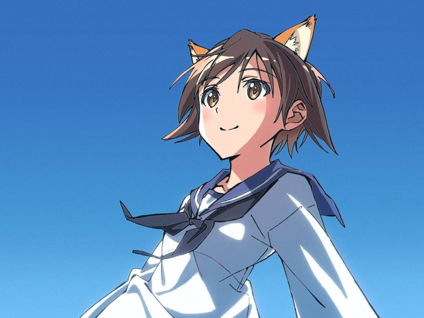 Miyafuji Yoshika (Strike Witches) Rule 34 Image