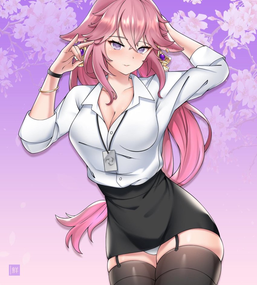 Yae Miko (Genshin Impact) Rule 34 Image