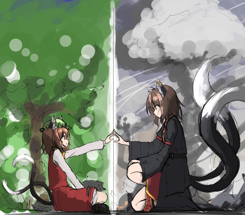 Chen (Touhou) Rule 34 Image