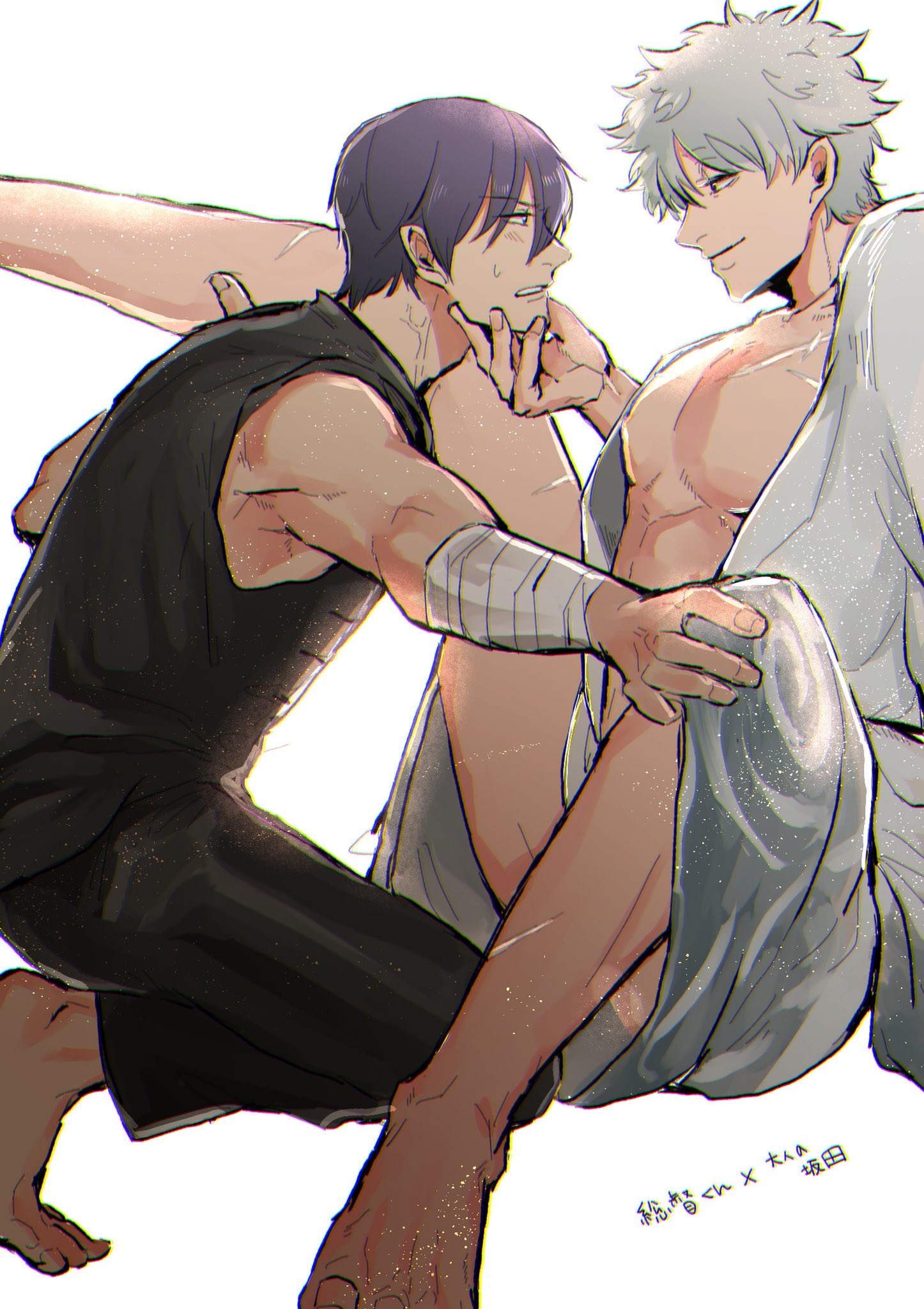Gintoki Sakata (Gintama) Rule 34 Image