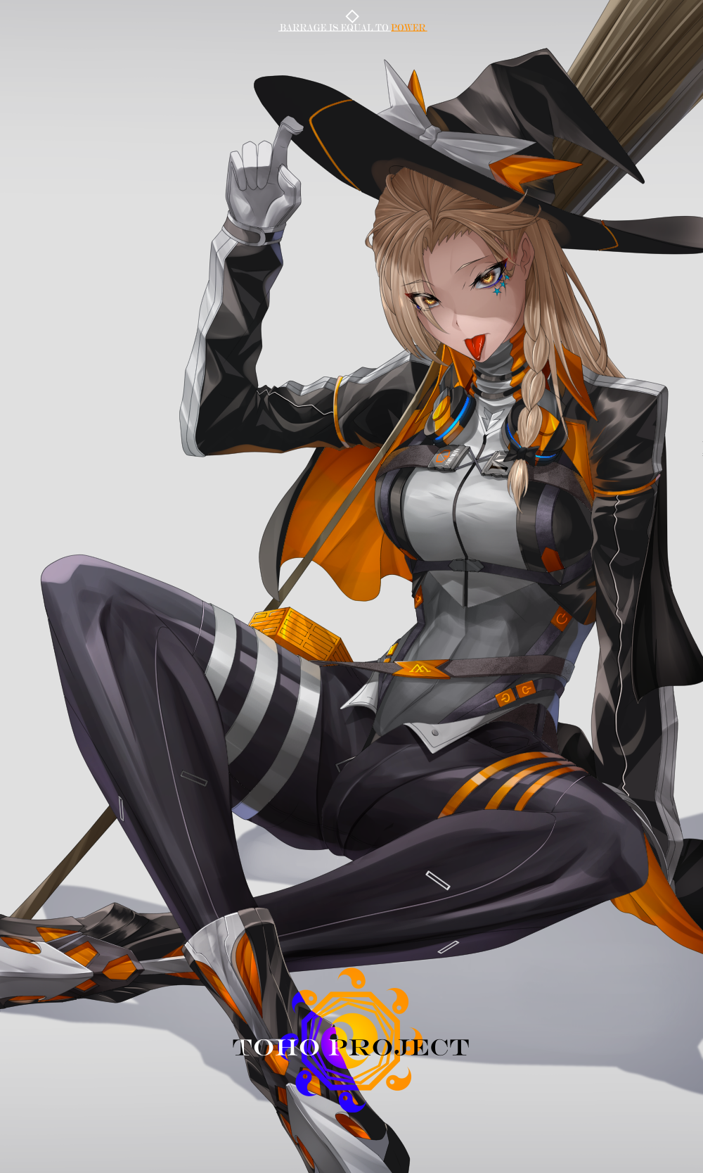 Kirisame Marisa (Touhou) Rule 34 Image