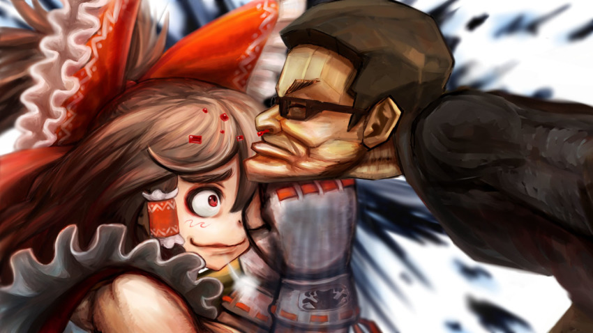 Hakurei Reimu (Cookie (Touhou)) Rule 34 Image