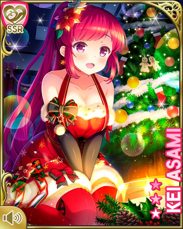 Asami Kei (Christmas) Rule 34 Image