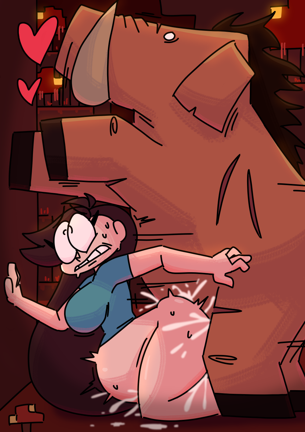 Hoglin (Minecraft) Rule 34 Image