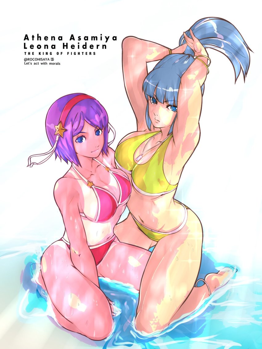 Leona Heidern (Asamiya Athena) Rule 34 Image