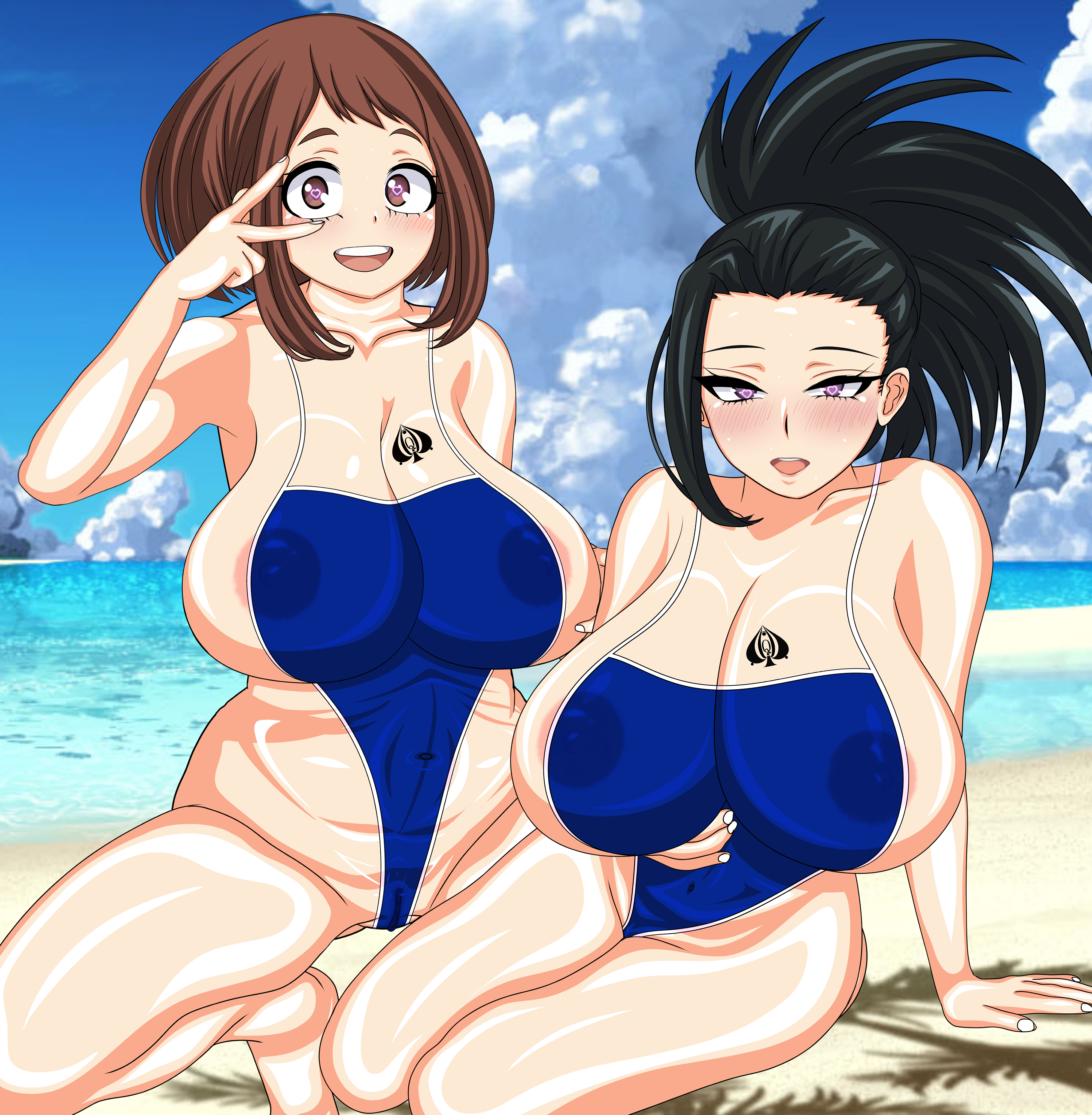 Momo Yaoyorozu (My Hero Academia) Rule 34 Image