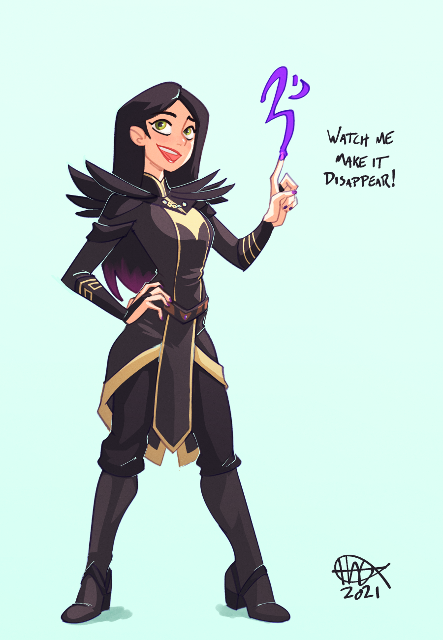 Claudia (The Dragon Prince) Rule 34 Image