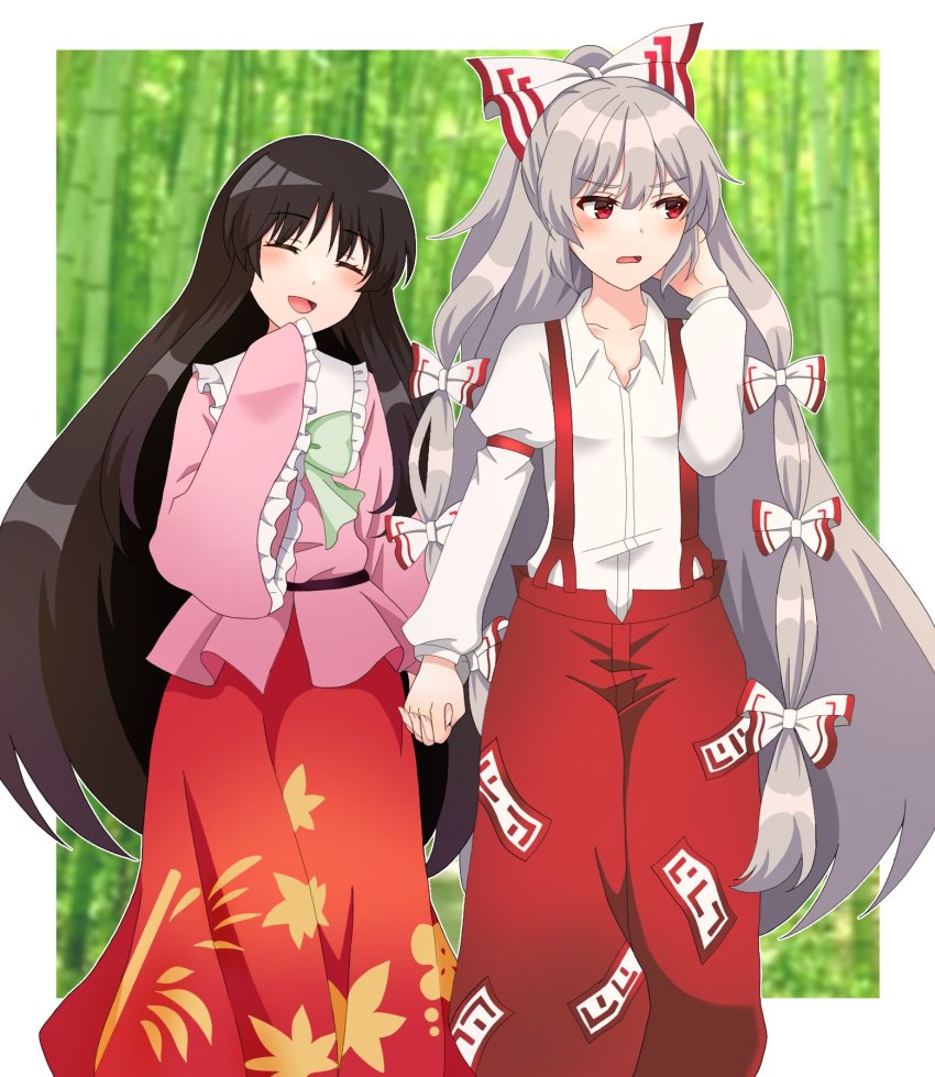 Fujiwara No Mokou (Touhou) Rule 34 Image